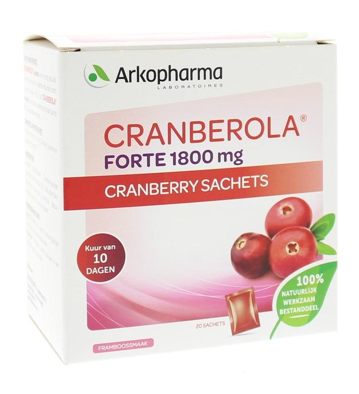 Cranberola Cranberola Forte 10-dagen kuur (20 Sachets)