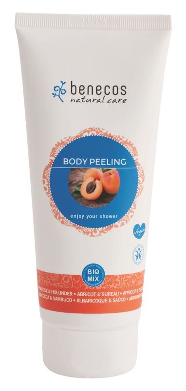 Benecos Benecos Bodypeeling abrikoos & vlierbes (200 ml)