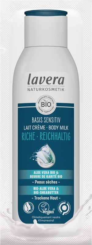 Lavera Bodylotion/lait corps riche sample bio (5 ml)