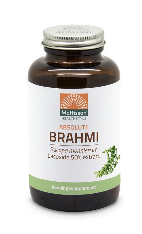 Mattisson Mattisson Brahmi bacopa monnieri bacoside 50% extract (120 tab)