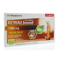 Royal Boost Royal Jelly boost (7 + 3) 15ml per ampul bio (10 Ampullen)