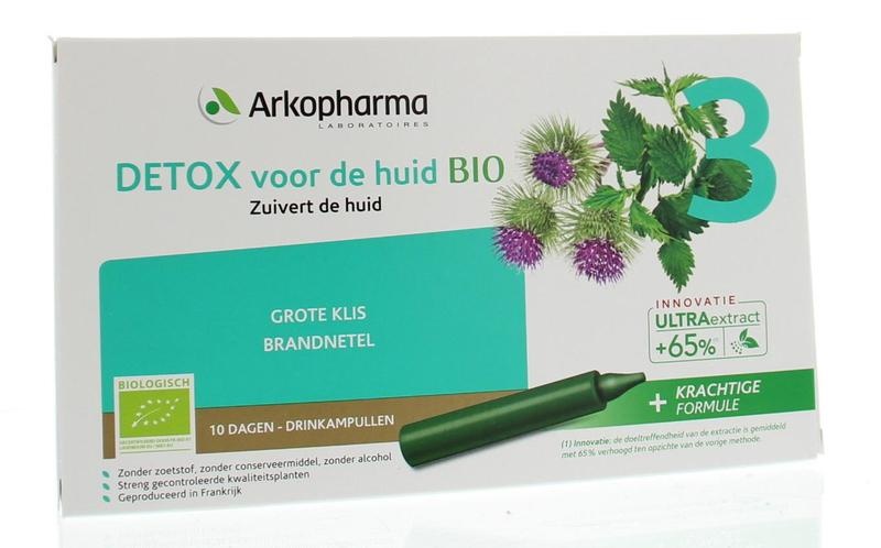 Arkofluids Arkofluids Detox huid bio (10 Ampullen)