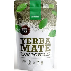 Purasana Yerba mate thee poeder/poudre vegan bio (100 gr)