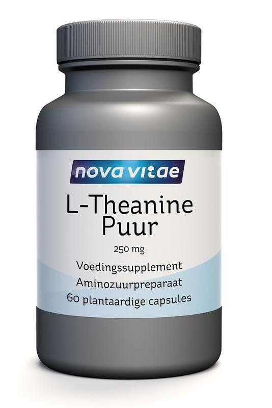 Nova Vitae Nova Vitae L-Theanine puur 250 mg (60 caps)