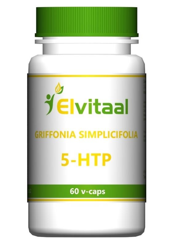 Elvitaal/elvitum Griffonia simplicifolia 5-HTP (60 Capsules) Elvitaal/elvitum Griffonia simplicifolia 5-HTP (60 Capsules)
