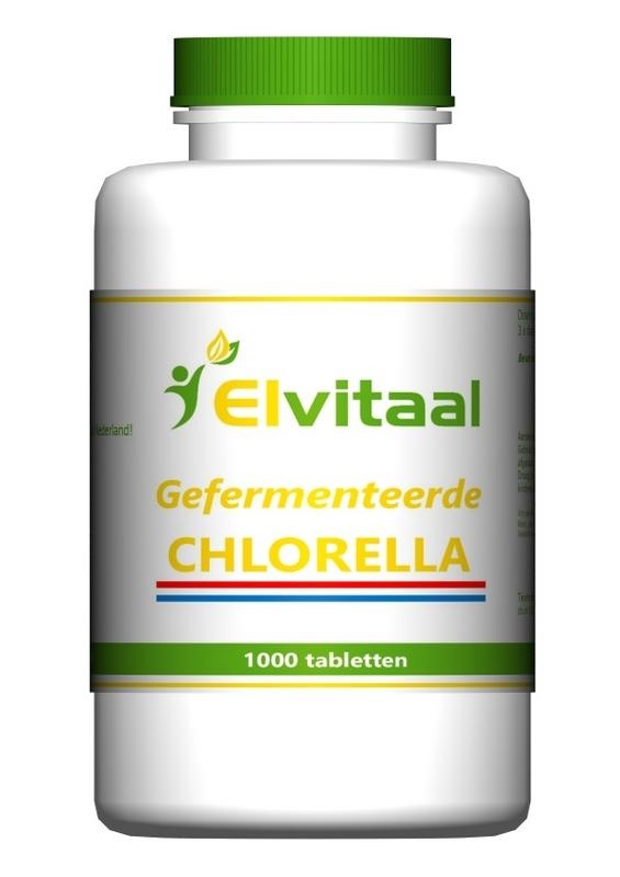 Elvitaal/elvitum Chlorella 250 mg Nederlands (1000 Tabletten)