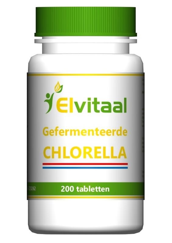 Elvitaal/elvitum Chlorella 250mg Nederlands (200 Tabletten) Elvitaal/elvitum Chlorella 250mg Nederlands (200 Tabletten)