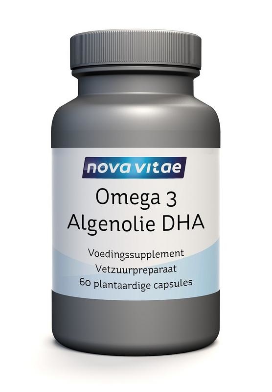 Nova Vitae Nova Vitae Omega 3 algenolie DHA (60 caps)