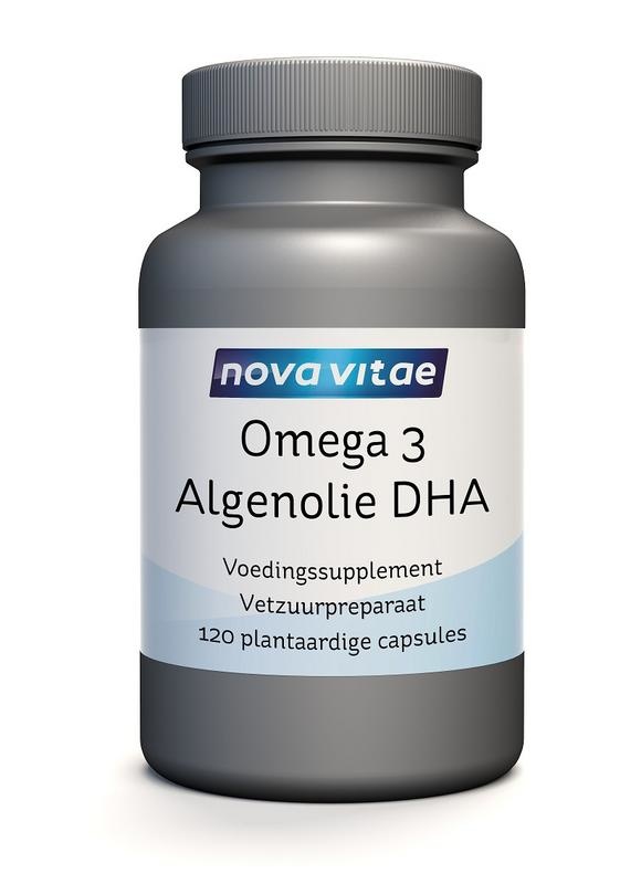 Nova Vitae Nova Vitae Omega 3 algenolie DHA (120 caps)