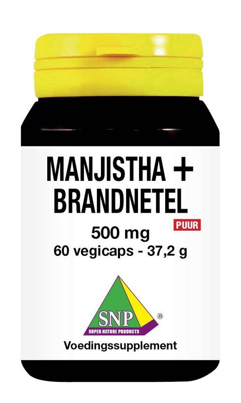 SNP Manjistha + brandnetel puur (60 Vegetarische capsules)