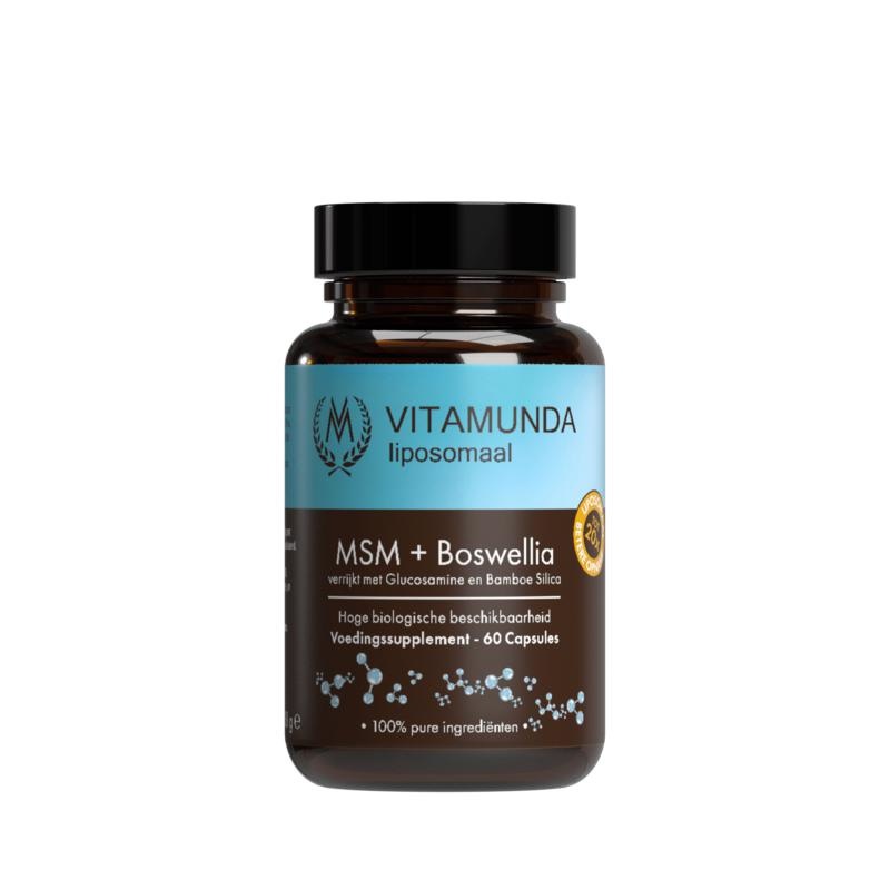 Vitamunda Vitamunda Liposomale MSM+ boswellia (60 caps)