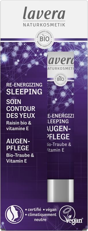 Lavera Lavera Re-energizing sleeping eye cream/oogcreme FR-DE (15 ml)