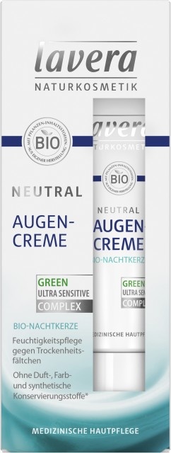 Lavera Lavera Neutral oogcreme creme/contour des yeux bio FR-NL (15 ml)
