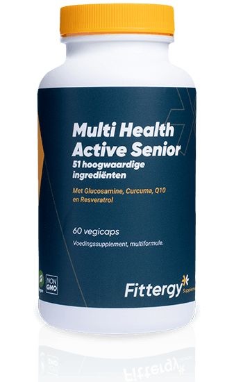 Fittergy Fittergy Multi health active senior (60 vega caps)