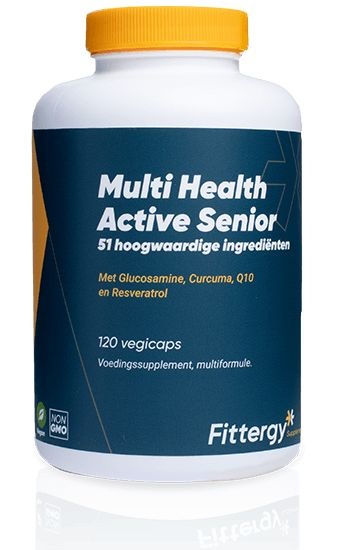Fittergy Fittergy Multi health active senior (120 vega caps)