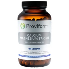 Proviform Calcium magnesium trio 2:1 & D3 (180 vega caps)