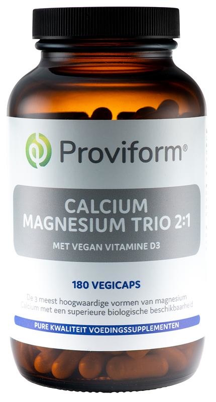 Proviform Proviform Calcium magnesium trio 2:1 & D3 (180 vega caps)