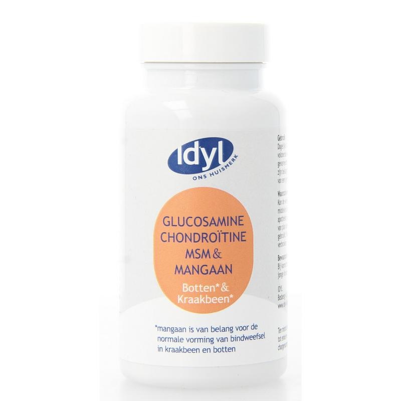 Idyl Idyl Glucosamine chondroitine MSM mangaan (60 tab)