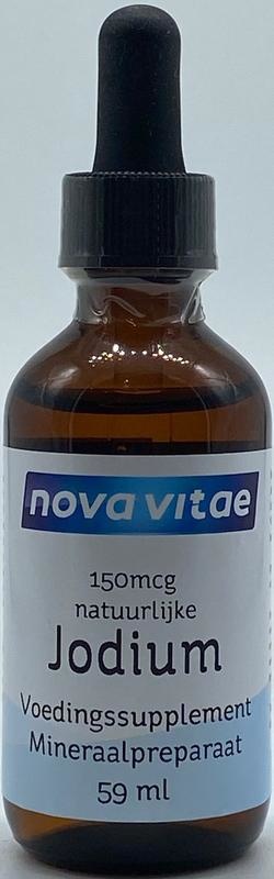 Nova Vitae - Jodium - Vloeibaar - 150 mcg - 59 ml - (Hoeveelheid voor 120 dagen gebruik, (inwendig))