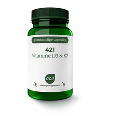 AOV 421 Vitamine D3 & K2 (60 vega caps)