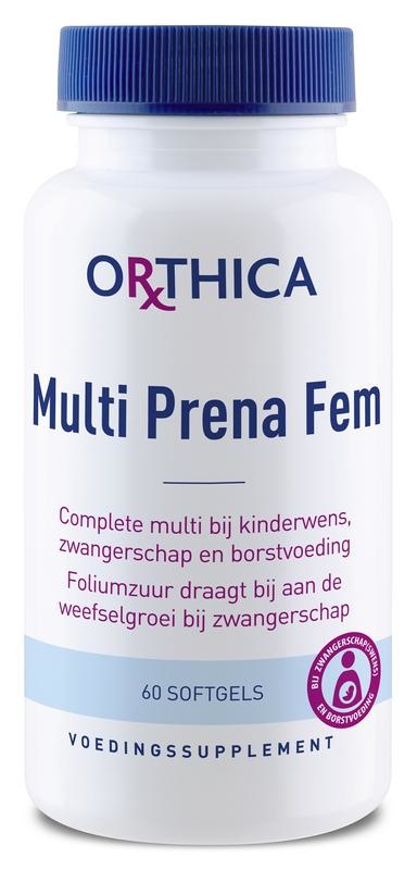 Orthica Orthica Multi prena fem softgels (60 Softgels)