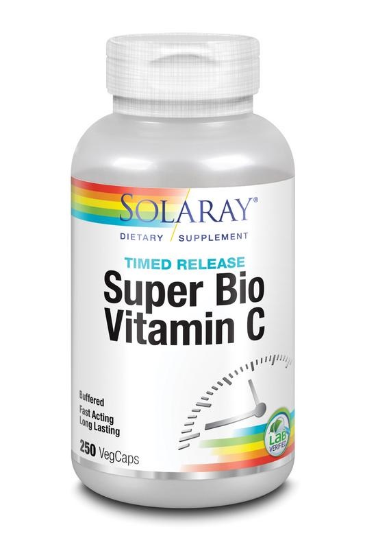 Solaray Solaray Vitamine C 500mg TR (250 vega caps)