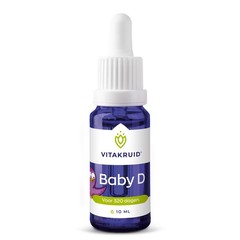 Vitakruid Vitamine D baby druppels (10 ml)