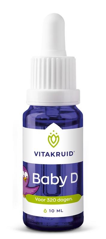 Vitakruid Vitakruid Vitamine D baby druppels (10 ml)