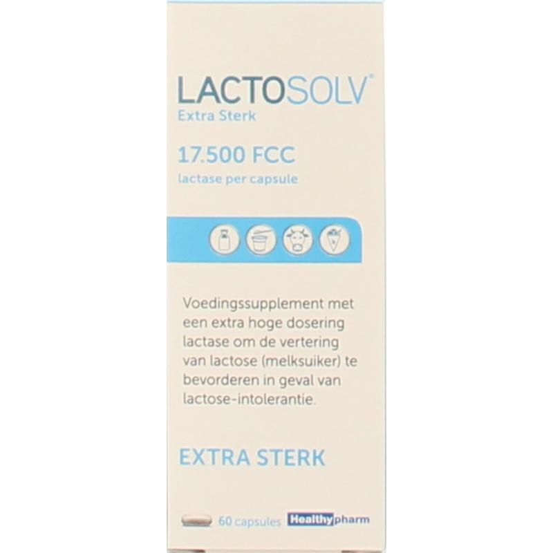 Healthypharm Lactosolv (60 Capsules)