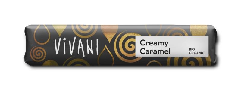 Vivani Chocolate To Go creamy caramel bio (40 Gram)