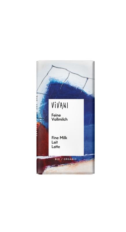 Vivani Vivani Chocolade minibars melk bio (12 gr)