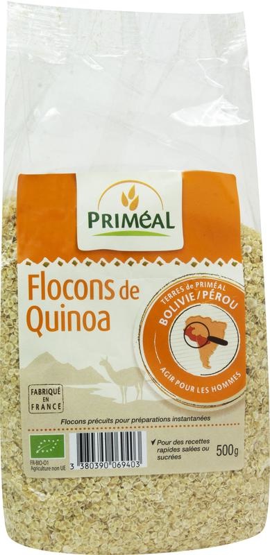 Primeal Quinoa vlokken bio (500 gr)