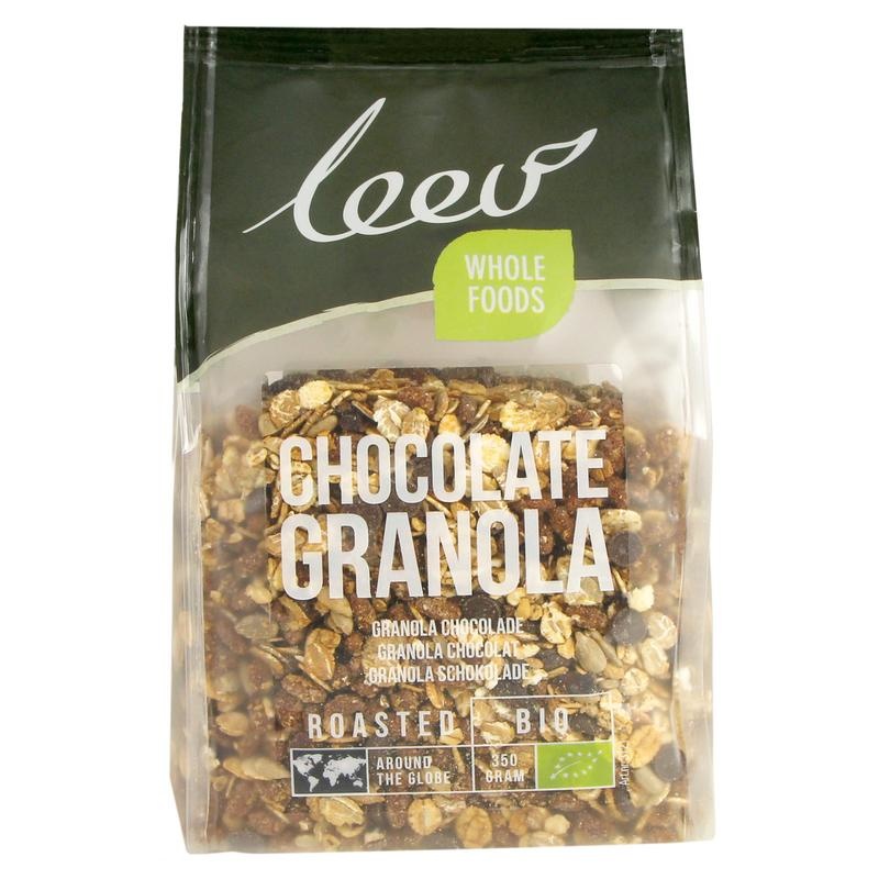 Leev Leev Granola chocolade bio (350 gr)