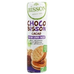 Bisson Choco Bisson cacao tarwekoekjes bio (300 gr)