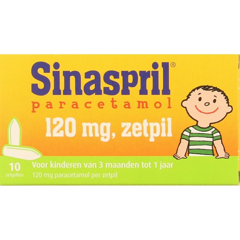 Sinaspril Sinaspril 120mg (10 Zetpillen)