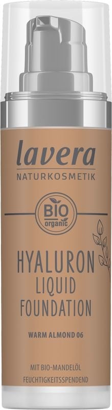 Lavera Hyaluron liquid foundation warm almond 06 (30 Milliliter)