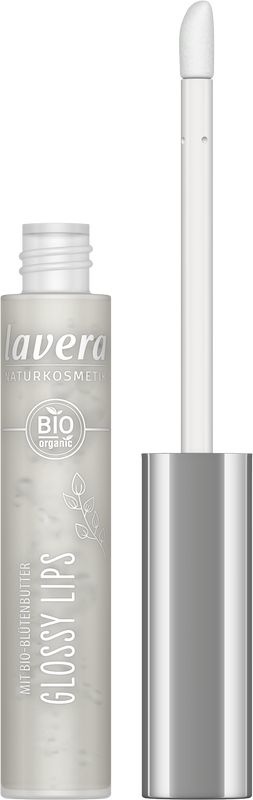 Lavera Glossy lips lipgloss shiny glass 01 (5,5 Milliliter)