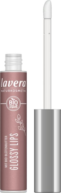 Lavera Lavera Glossy lips lipgloss hazel nude 03 bio (5,5 ml)