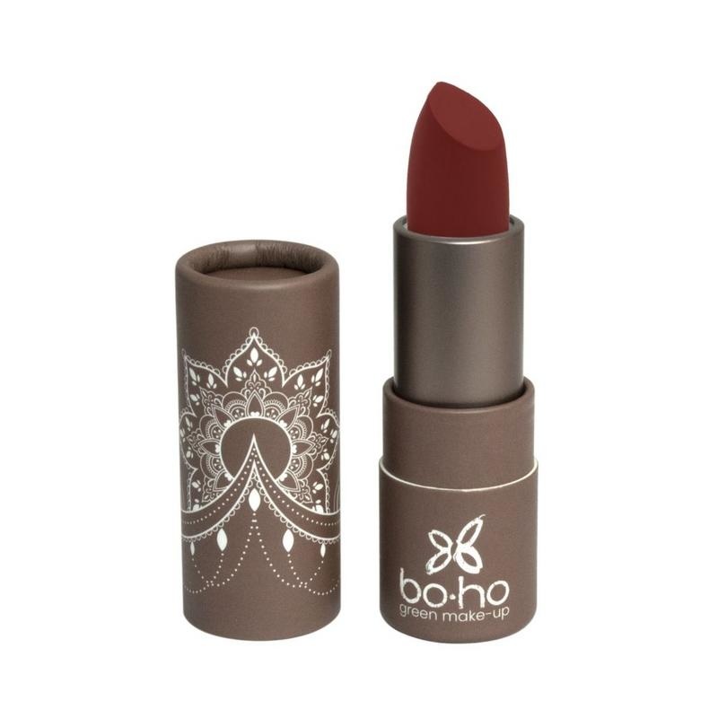 Boho Cosmetics Boho Cosmetics Lipstick red storm mat 114 (3,5 gr)