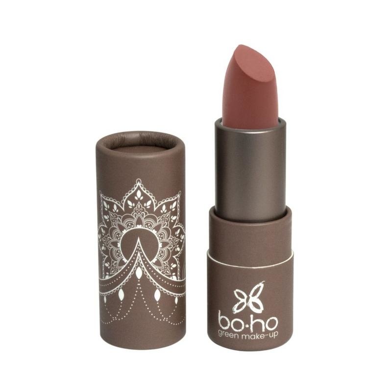 Boho Cosmetics Boho Cosmetics Lipstick dark nude mat 113 (3,5 gr)