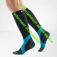 Bauerfeind Sport Compression socks B&R S short 20-30 silver polar (1 Paar)