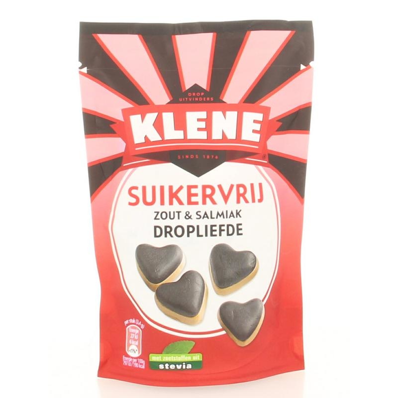 Klene Klene Dropliefde suikervrij (90 gr)