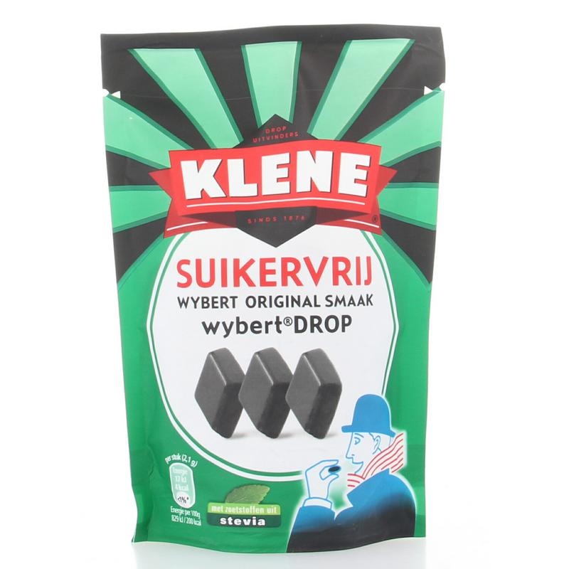 Klene Klene Wybertdrop suikervrij (110 gr)