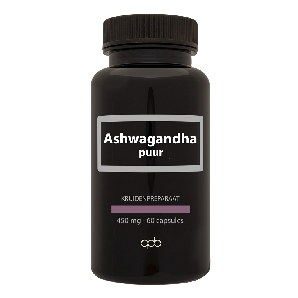 APB Holland Ashwagandha 450 mg puur (60 caps) APB Holland Ashwagandha 450 mg puur (60 caps)