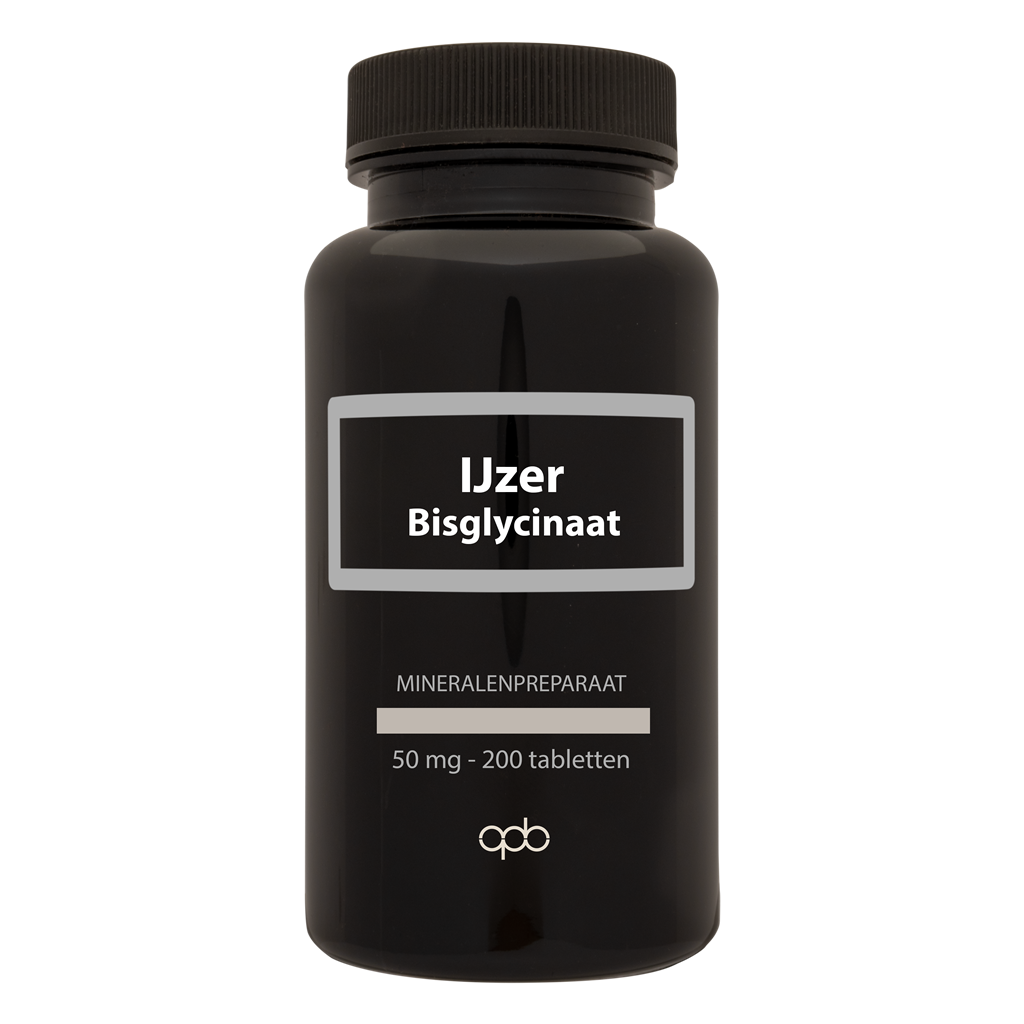APB Holland IJzer Bisglycinaat 50 mg (200 tabletten)