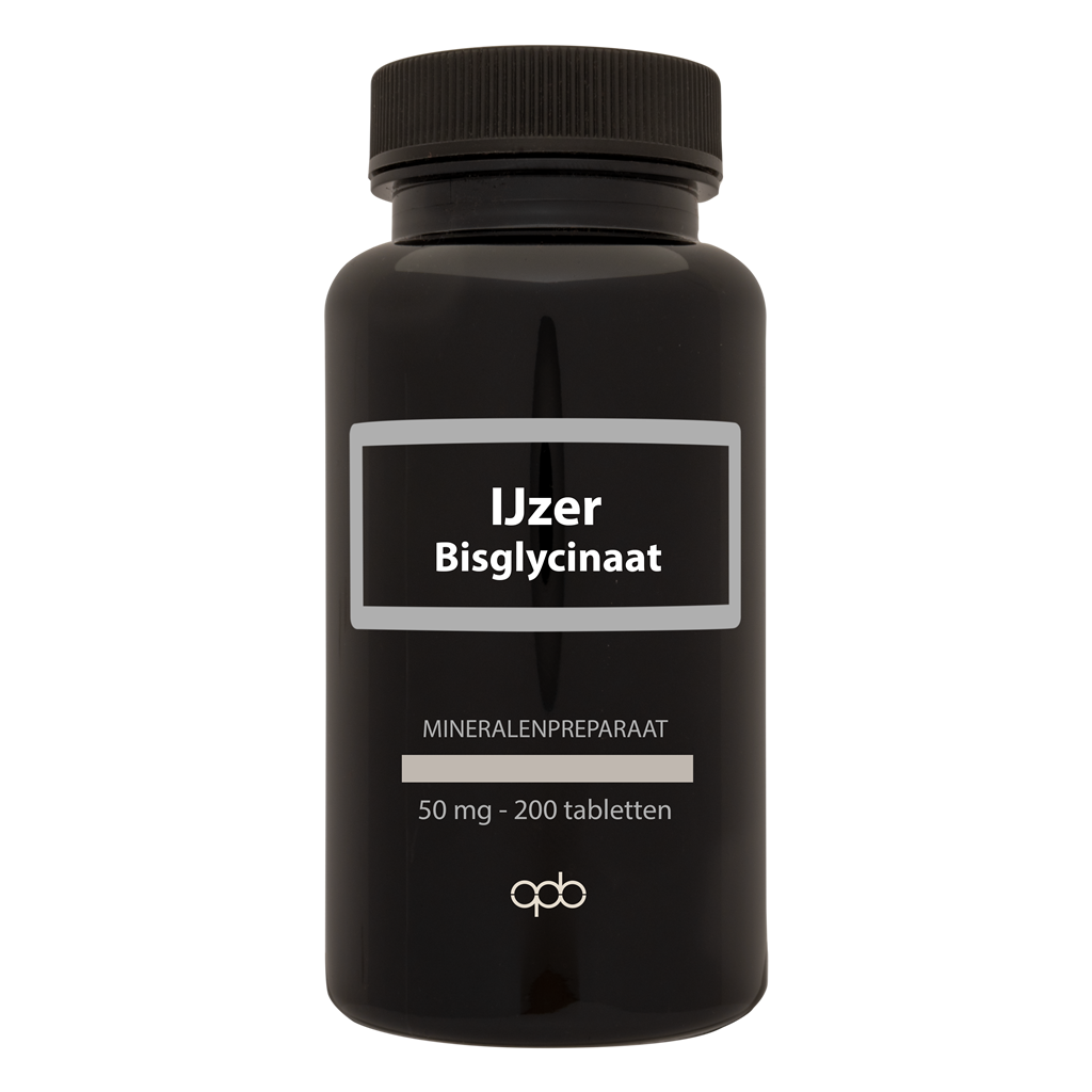 APB Holland IJzer Bisglycinaat 50 mg (200 tabletten)