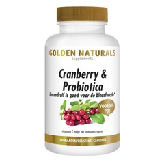 Golden Naturals Cranberry & Probiotica