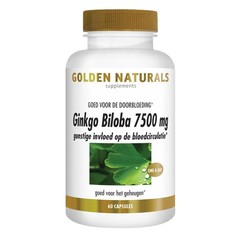 Golden Naturals Ginkgo Biloba 7500 mg
