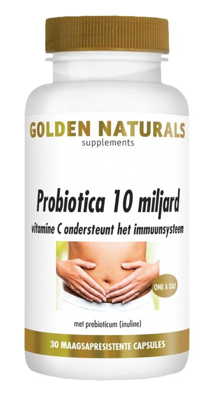 Golden Naturals Golden Naturals Probiotica 10 miljard