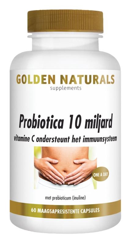 Golden Naturals Golden Naturals Probiotica 10 miljard